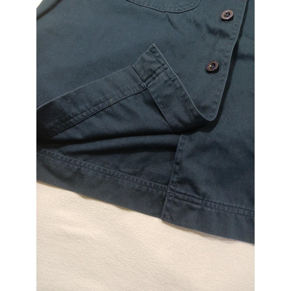 Liz Golf Liz Claiborne Button Cotton Twill A-Line Skirt Womens 8 Tie Waist Vtg - Picture 4 of 9